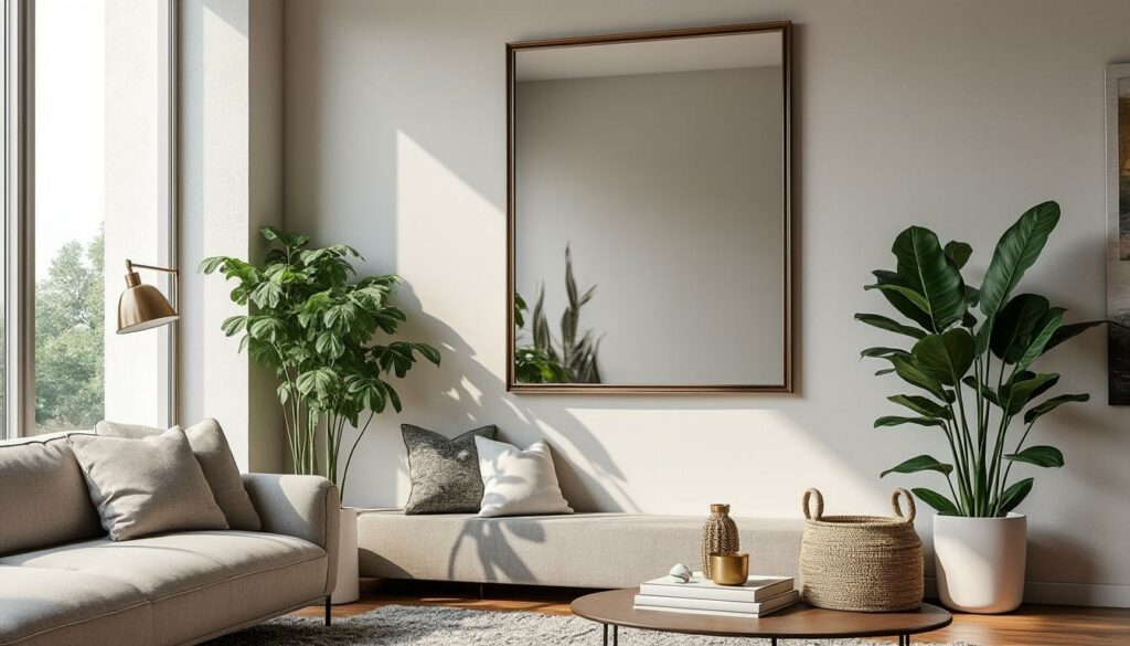 découvrez comment choisir et placer un miroir mural pour agrandir visuellement votre espace et sublimer la décoration de votre pièce grâce à notre guide complet.
