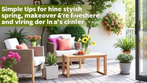 découvrez des astuces faciles et rapides pour transformer votre terrasse avant l'arrivée de mai et profiter pleinement du printemps avec truc mania.