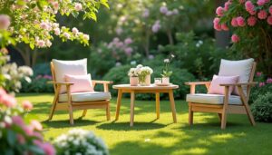 découvrez notre sélection de meubles de jardin abordables pour profiter pleinement des journées ensoleillées avec confort et style.