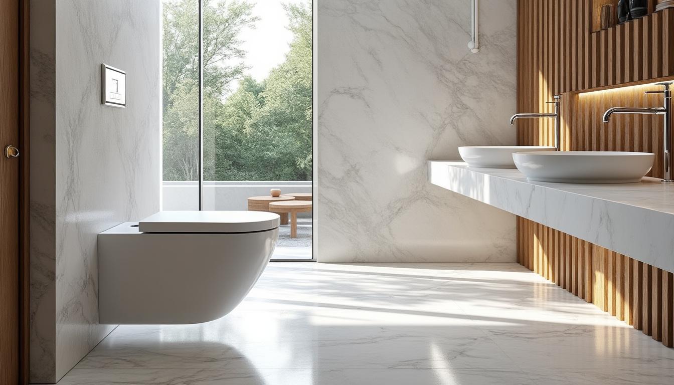 découvrez le modèle révolutionnaire qui remplace les wc suspendus dans les maisons d'architecte et redéfinit les standards du design et du confort.