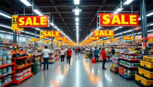 profitez du grand déstockage chez castorama ce dimanche avec des centaines d'offres exceptionnelles sur une large gamme de produits. ne manquez pas ces promotions exclusives !