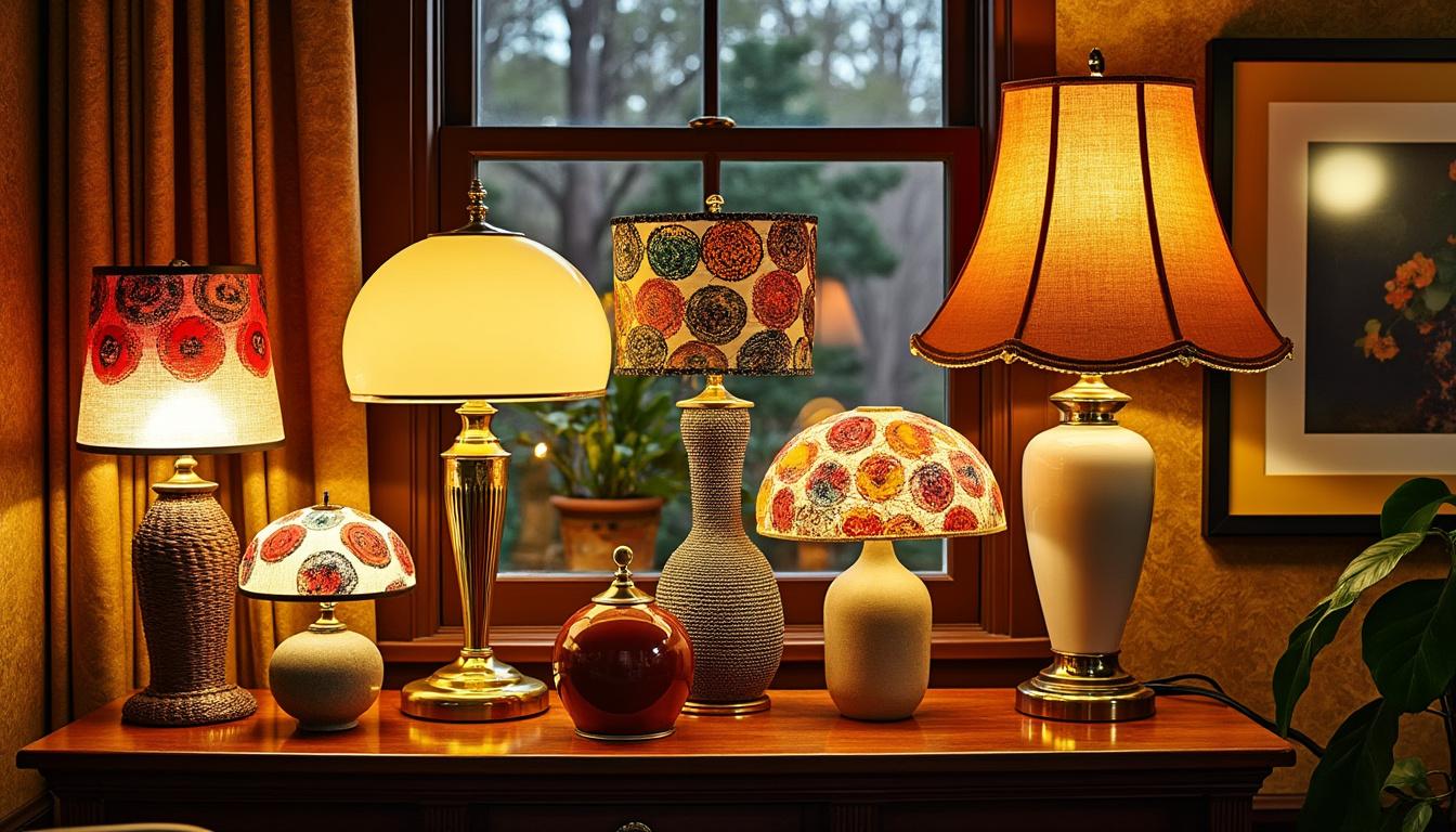 découvrez le retour en vogue des lampes vintage des années 70, véritables trésors rétro hérités de nos grands-mères, prisées et vendues à prix d’or pour illuminer votre intérieur avec charme et authenticité.