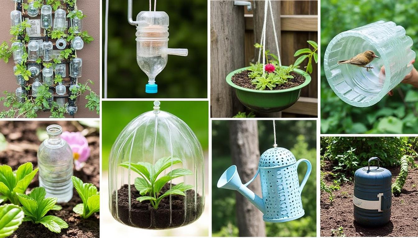 découvrez 7 astuces ingénieuses pour réutiliser vos bouteilles en plastique au jardin et donnez-leur une seconde vie utile et écologique.